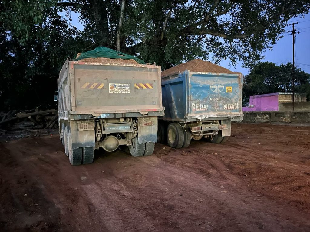 हाईवा जप्त