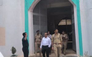 जिले के कलेक्टर व पुलिस अधीक्षक उप जेल का किया आकास्मिक निरीक्षण 2 कलेक्टर व पुलिस अधीक्षक उप जेल